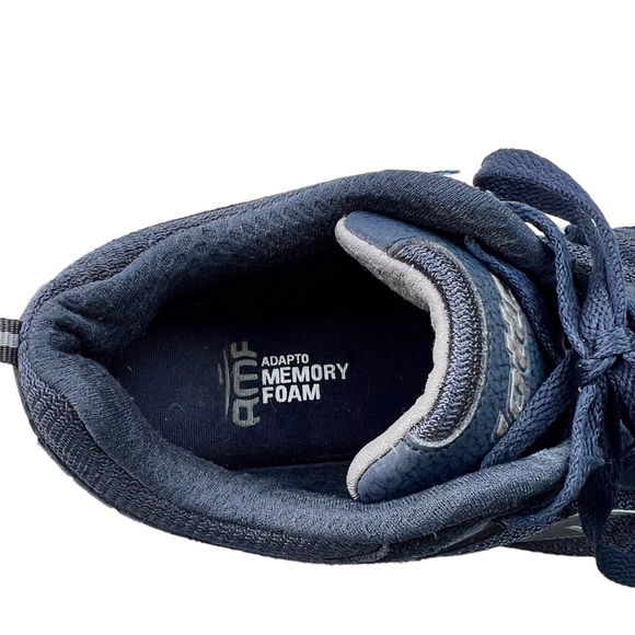 Lotto Navy Blue Suede Trim Sneakers Size 9 - Picture 4 of 12